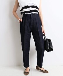 SLOBE IENA（スローブイエナ）の「LE DENIM × MARITAS ベイカーパンツ◆（パンツ）」