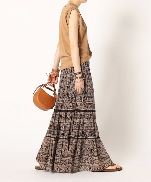 Deuxieme Classe *high cotoni タンクトップ MUSE de Deuxieme classe（ミューズデドゥーズィエムクラス）の