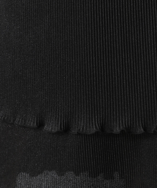 JEANASIS（ジーナシス）の「プリーツシャイニーティアードスカート（スカート・ホワイト系その他()/ブラック()/グレー()/イエロー()・FREE）」の17枚目の写真