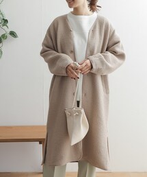 URBAN RESEARCH DOORS（アーバンリサーチドアーズ）の「キルトノーカラーコート（その他・レディース）」