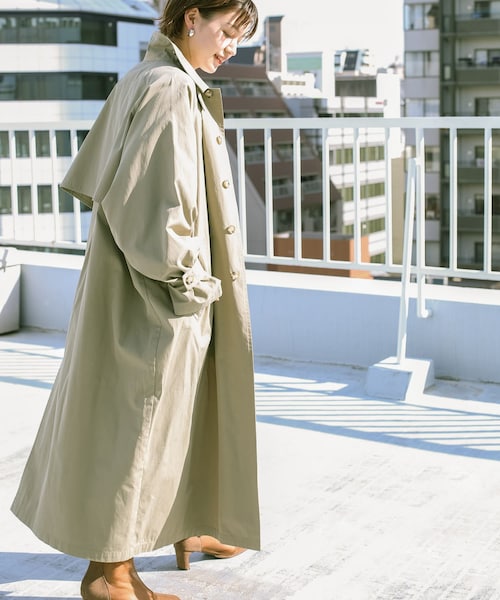 KBF（ケイビーエフ）の「ステンカラーBIG BIGコート（）」 - WEAR