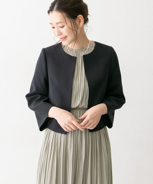 troisiemechaco ベルスリーブジャケット