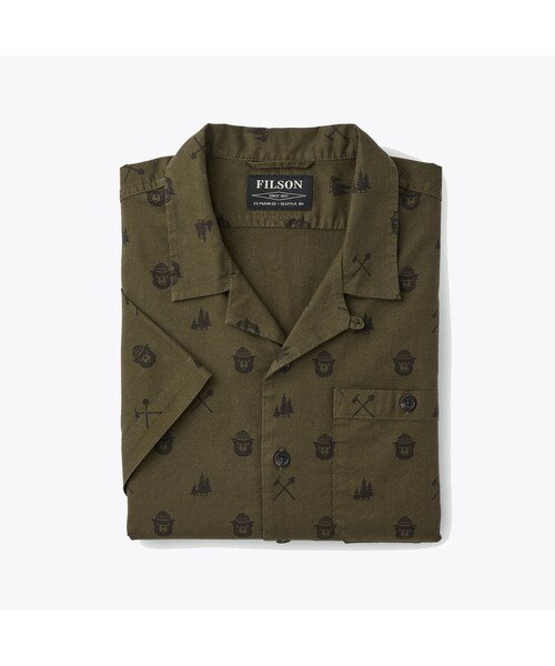 FILSON（フィルソン）の「Smokey Bear Camp Shirt - Marsh Olive（その他・メンズ・other・S/M/L）」の3枚目の写真
