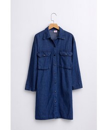 ORENDA | 個性休閒原色丹寧雙口袋外套(トップス)