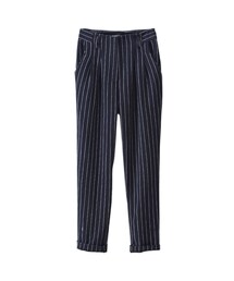 gracegift | 率性時尚 韓國直線條紋長褲(パンツ)