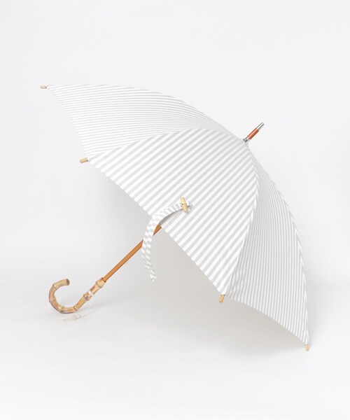 ameme（アメメ）の「コスタノバ晴雨兼用長傘（その他・レディース・ブラック/GRYストライプ/BEGストライプ/ナチュラル/ブルー・FREE）」の15枚目の写真
