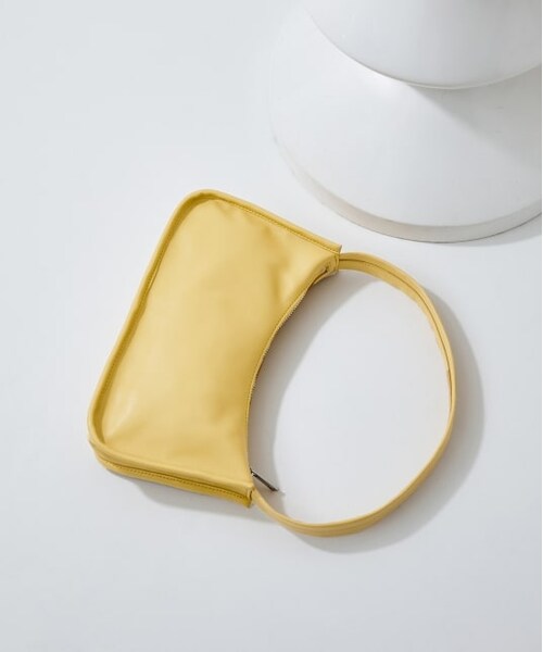 ADAM ET ROPE'(アダムエロペ)の「カラーミニショルダーバッグ(バッグ・レディース・キミドリ/シルバー/オレンジ/クリーム・F)」の2枚目の写真