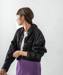 mystic | Wrangler別注ショートシャツジャケット(ブルゾン)