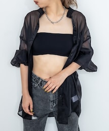 RASVOA | バッククロスチューブトップ(タンクトップ)