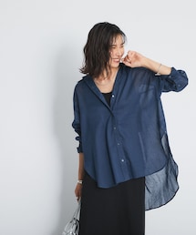 RIVE DROITE（リヴドロワ）の「【涼しく使える大人のこなれシャツ】綿麻シャツ（シャツ/ブラウス）」
