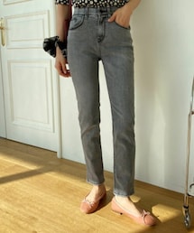 DHOLIC | スリムグレートーンデニムパンツ(デニムパンツ)