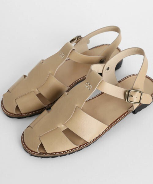 DHOLIC（ディーホリック）の「バックルフラットサンダル（サンダル・レディース・ブラック/ブラウン/ベージュ・230/235/240/245/250）」の3枚目の写真