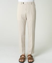 センタープレススラックスパンツ