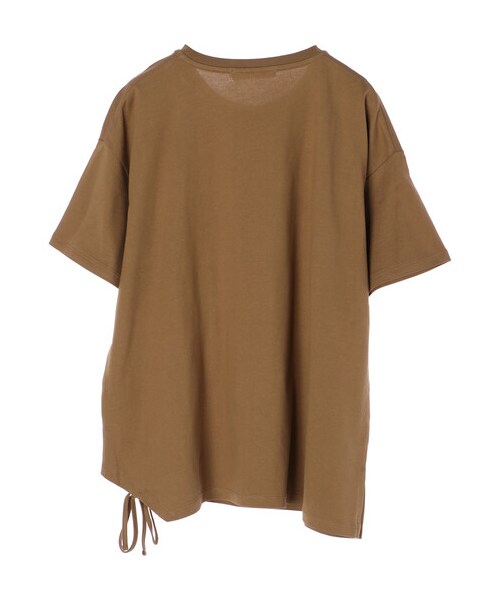 AMERICAN HOLIC（アメリカンホリック）の「ドロストカットプルオーバー（トップス・ブラック/キャメル・M/L）」の16枚目の写真