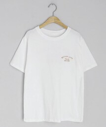 DHOLIC | レタリング刺繍半袖Tシャツ(Tシャツ/カットソー)