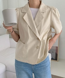 DHOLIC STYLE | [someplace] ハーフスリーブシングルジャケット(その他アウター)