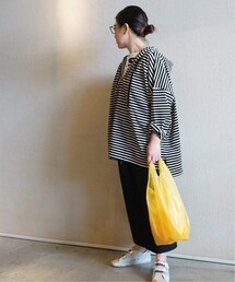 JOURNAL STANDARD LUXE（ジャーナルスタンダード　ラックス）の「《予約》バスクボーダー フードプルオーバー◆（トップス）」