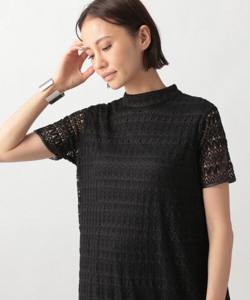 Ezick エジック カットレースワンピース レースドレス ブラック 新品未  