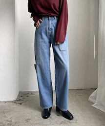 CAPRICIEUX LE'MAGE | カットアウトデニム(デニムパンツ)