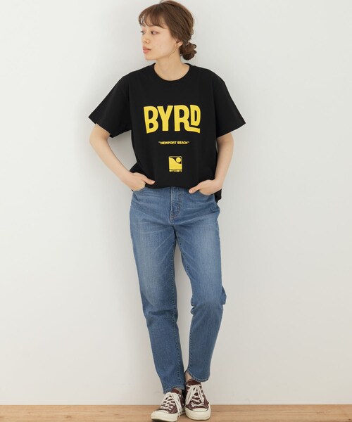 BYRD（バード）の「【別注】BYRD×OFFSHORE×Sonny Label MrバードTシャツ（その他・レディース・ブラック・M）」の3枚目の写真