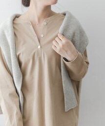 F by ROSSO（エフバイロッソ）の「F by ROSSO ヘンリーネック2WAYプルオーバー（その他・レディース）」