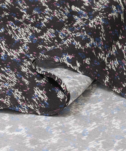 08sircus（ゼロエイトサーカス）の「08sircus Abstractprintgatherblouse（その他・レディース・dark navy・1）」の13枚目の写真