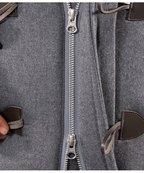 JUNMEN（ジュンメン）の「【先行受注】ボンディングメルトンダッフル（ジャケット/アウター・メンズ・グレー/ネイビー・M/L/L1）」の12枚目の写真