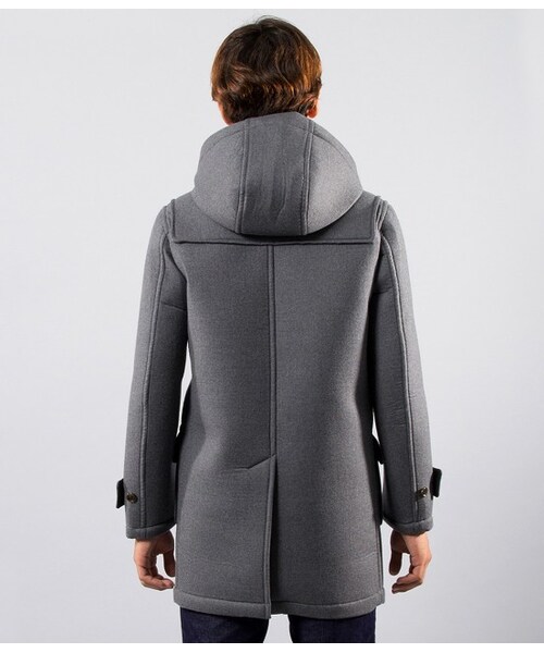 JUNMEN（ジュンメン）の「【先行受注】ボンディングメルトンダッフル（ジャケット/アウター・メンズ・グレー/ネイビー・M/L/L1）」の5枚目の写真