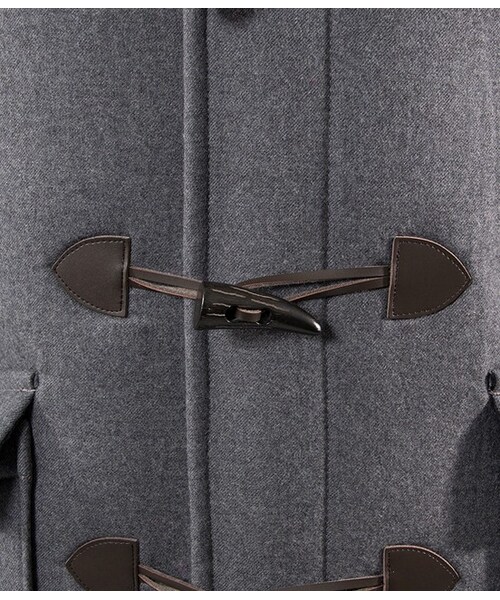 JUNMEN（ジュンメン）の「【先行受注】ボンディングメルトンダッフル（ジャケット/アウター・メンズ・グレー/ネイビー・M/L/L1）」の11枚目の写真