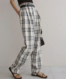 Cozyyoung | 2021NEW格子縞ストレートカジュアルパンツ(その他パンツ)