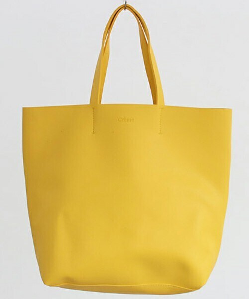 DHOLIC STYLE（ディーホリックスタイル）の「[whosbag] デイリーフェイクレザートートバッグ（トートバッグ・レディース・ブルー/イエロー/グリーン/ベージュ/ブラック/グレー/ブラウン/ピンク/レッド・ONESIZE/FREE）」の7枚目の写真