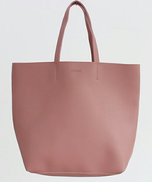 DHOLIC STYLE（ディーホリックスタイル）の「[whosbag] デイリーフェイクレザートートバッグ（トートバッグ・レディース・ブルー/イエロー/グリーン/ベージュ/ブラック/グレー/ブラウン/ピンク/レッド・ONESIZE/FREE）」の8枚目の写真