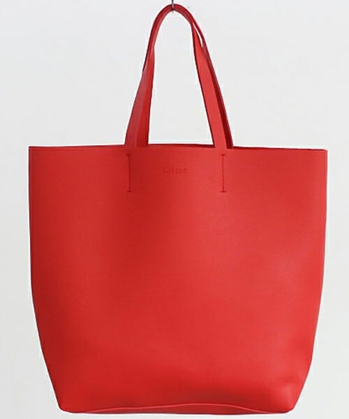 DHOLIC STYLE（ディーホリックスタイル）の「[whosbag] デイリーフェイクレザートートバッグ（トートバッグ・レディース・ブルー/イエロー/グリーン/ベージュ/ブラック/グレー/ブラウン/ピンク/レッド・ONESIZE/FREE）」の9枚目の写真