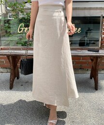 DHOLIC STYLE | [benito] ツーボタンラップスカート(スカート)