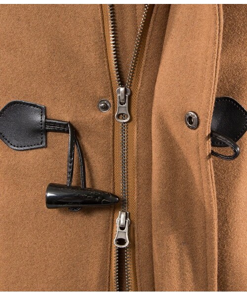 JUNRED(ジュンレッド)の「【先行受注】メルトンショートダッフル(ジャケット/アウター・メンズ・キャメル・0/1/2)」の11枚目の写真