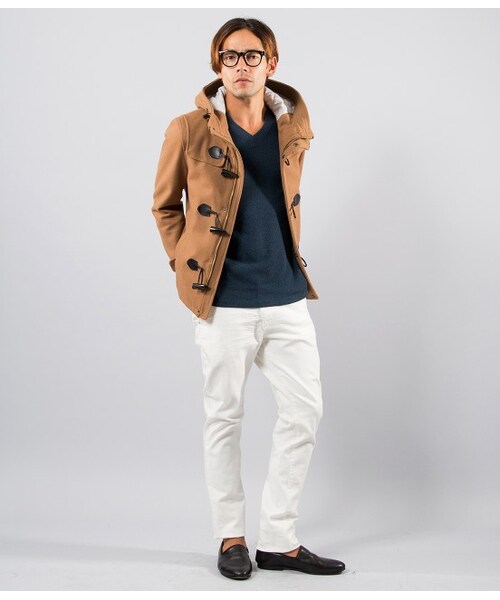 JUNRED(ジュンレッド)の「【先行受注】メルトンショートダッフル(ジャケット/アウター・メンズ・キャメル・0/1/2)」の14枚目の写真