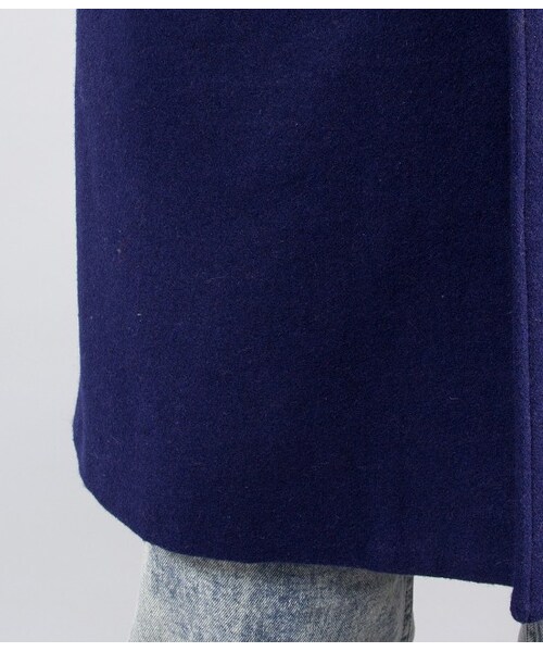 JUNRED（ジュンレッド）の「【先行受注】メルトンチェスターコート（ジャケット/アウター・メンズ・キャメル/ネイビー/ブルー・0/1/2）」の11枚目の写真