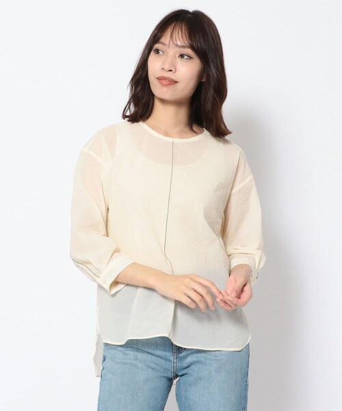 DROIT BELLO（ドロイトベロ）シアーブラウス DROIT BELLO（ドロイトベロ）の「DROIT BELLO（ドロイトベロ