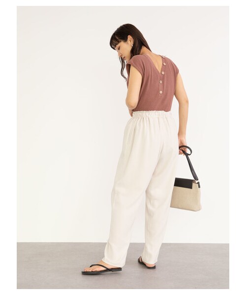 Green Parks(グリーンパークス)の「≪USED≫・SUGAR SPOON 2wayフレンチコットンニット(トップス・アイボリー/チャコールグレー/ブラック/モカ/ブラウン/ライトカーキ・F)」の21枚目の写真