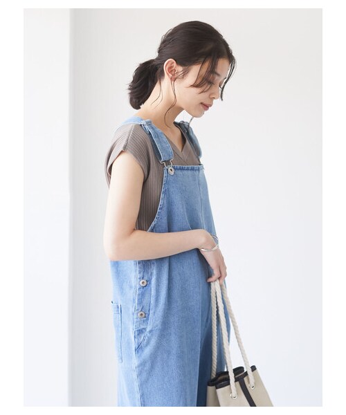 Green Parks(グリーンパークス)の「≪USED≫・SUGAR SPOON 2wayフレンチコットンニット(トップス・アイボリー/チャコールグレー/ブラック/モカ/ブラウン/ライトカーキ・F)」の18枚目の写真