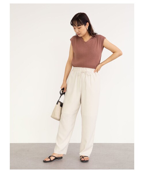 Green Parks(グリーンパークス)の「≪USED≫・SUGAR SPOON 2wayフレンチコットンニット(トップス・アイボリー/チャコールグレー/ブラック/モカ/ブラウン/ライトカーキ・F)」の20枚目の写真