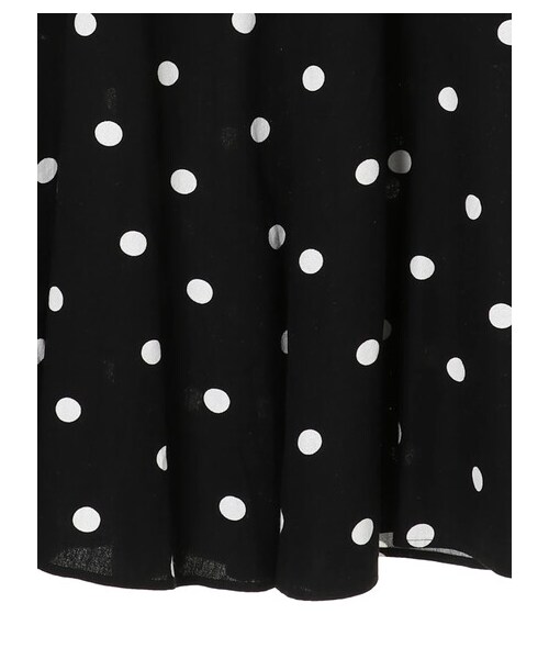 Green Parks(グリーンパークス)の「≪USED≫・SUGAR SPOON リネンドットマーメイドスカート(スカート・ブラック/ベージュ・F)」の18枚目の写真