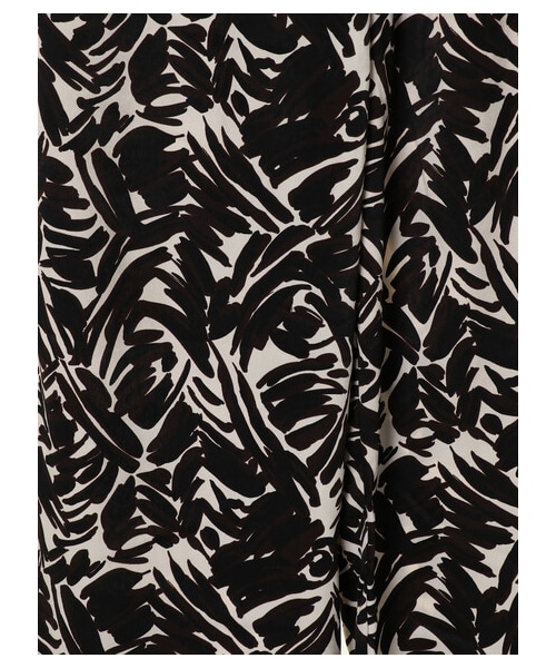 Green　Parks（グリーンパークス）の「サテン柄パンツ（パンツ・ブラック/ブラウン・F）」の15枚目の写真