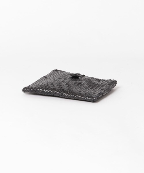 DRAGON（ドラゴン）の「DRAGON POCHETTE B WEAVE SMALL（その他・レディース・BLACK/TAN・-）」の6枚目の写真