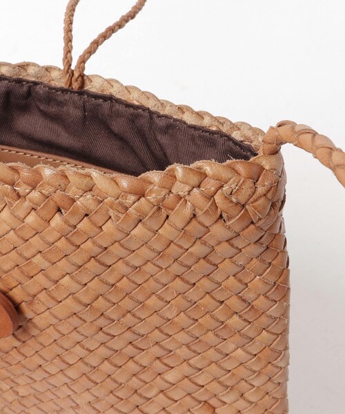 DRAGON（ドラゴン）の「DRAGON POCHETTE B WEAVE SMALL（その他・レディース・BLACK/TAN・-）」の8枚目の写真