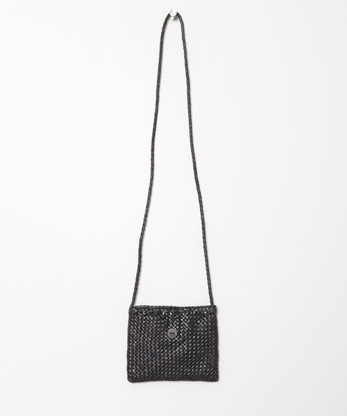 DRAGON（ドラゴン）の「DRAGON POCHETTE B WEAVE SMALL（その他・レディース・BLACK/TAN・-）」の3枚目の写真