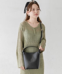 MARCO BIANCHINI 2WAYバケツ型バッグ