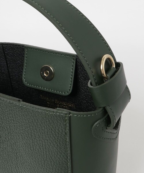 MARCO BIANCHINI(マルコビアンチーニ)の「MARCO BIANCHINI 2WAYバケツ型バッグ(その他・レディース・BLACK/TAUPE/GREEN・one)」の14枚目の写真