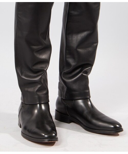 ADAM ET ROPE ヌバックレザーパンツ 42 ブラック Adam et Rope Nubuck Leather PANTS 42 Black \u2013 日本然リトテ