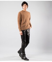ADAM ET ROPE ヌバックレザーパンツ 42 ブラック Adam et Rope Nubuck Leather PANTS 42 Black \u2013 日本然リトテ